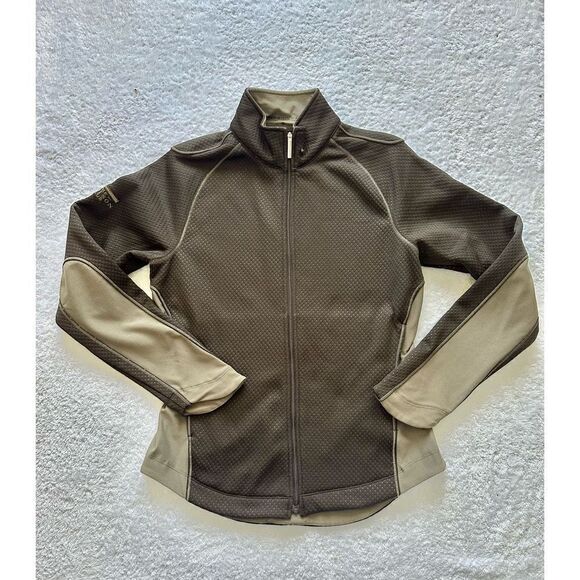 Nike Gold ‘Maddison Club’ women’s size up sweatshirt - therma fit - size S
